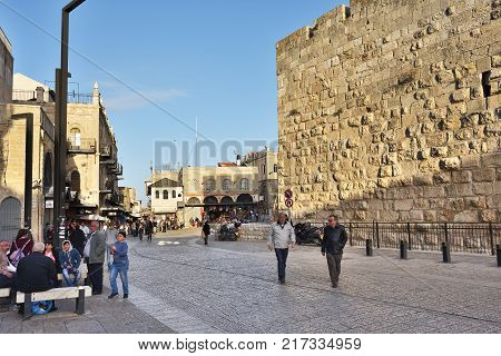 Western Wall Or Kotel, Old City Of Jerusalem, Israel