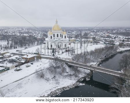 Trinity Cathedral. Morshansk. Russia. Night View