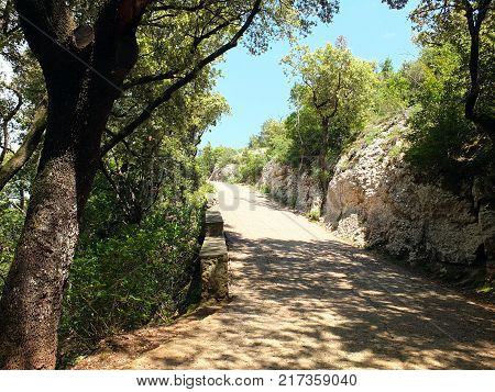 Views on walks in the vicinity of Santa Maria de Montserrat 