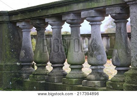 Old balustrade  / Old balustrade / Details / Fragment of Architecture