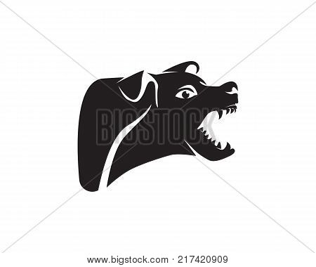 Dog Animals Logo Pets Shop Template Icons App