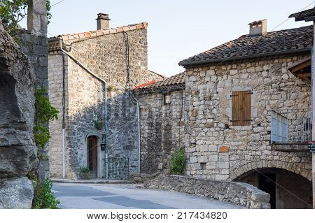 Balazuc is a French commune in the Ardeche department in the Auvergne-Rhone-Alpes region of southern France. The village is a member of The most beautiful villages in France Association