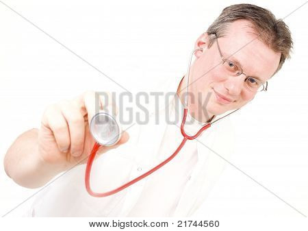 Porträt eines Arztes