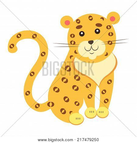 cute funny jaguar vector photo free trial bigstock