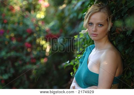 Modella bionda 