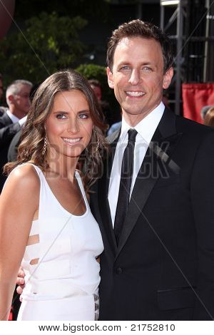 LOS ANGELES - 13 de julho: Seth Meyers chegando 2011 ESPY Awards, no Nokia Theatre em LA Live no J
