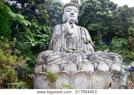 Genting Highlands, Malaysia - November 2, 2017: Chin Swee Caves Temple