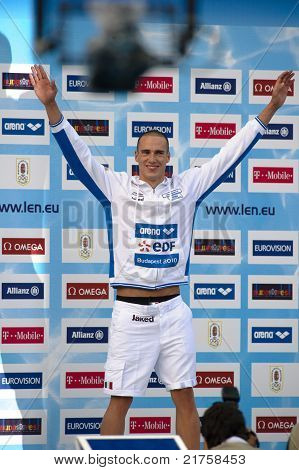 Fabio Scozzoli (italy) At European Swimming Championships Len 2010