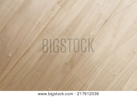 Background Pattern Closed Up Horizontal Gloden Brown Wooden Grain Texture with Copy Space for Text Decorated.
