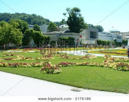 Mirabell-haverne Salzburg