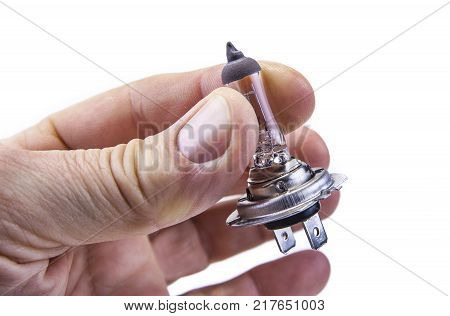 Car H7 bulb do not touch with fingers