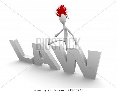 Punk Breaking The Law