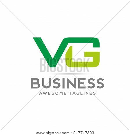 VG letter logo design, initial logo design, letter logo design, VG letter combination logo concept