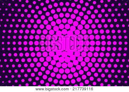 Background with halftone. Concept of technology. Backdropl with dots. Vector illustration