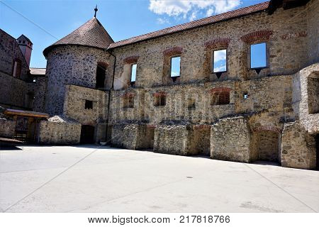 Castle Zuzemberk in the town of the same name Slovenia