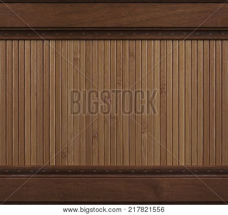 Brown red seamless walnut wooden furniture panel background. Seamless walnut wood texture pattern. Furniture wall decoration element seamless furniture walnut wood decorative panel wooden wands table