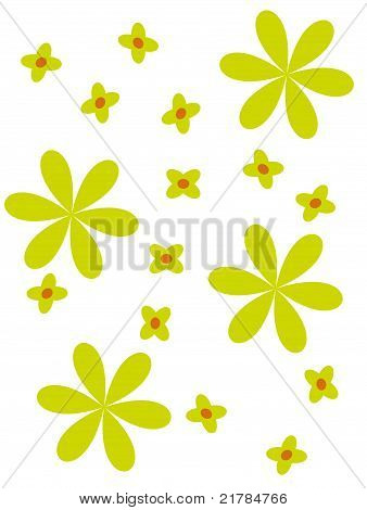 färgglada blommor bakgrund