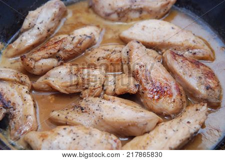 Chicken chilli steak with roasted vegetable, food