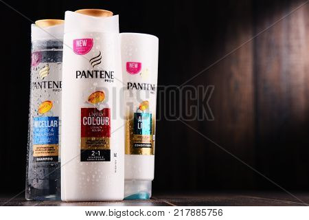Containers Of Pantene Products