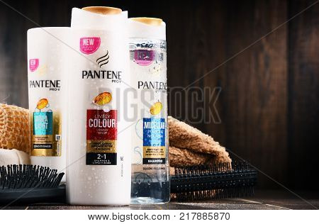 Containers Of Pantene Products