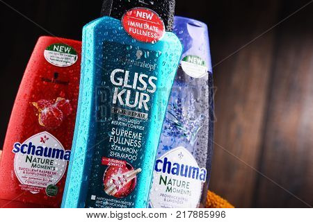Containers Of Schwarzkopf Products