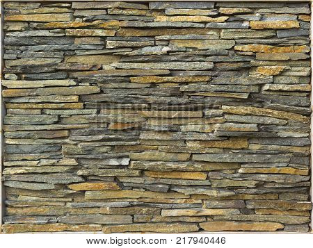 Wall of slate. Very high quality texture background.