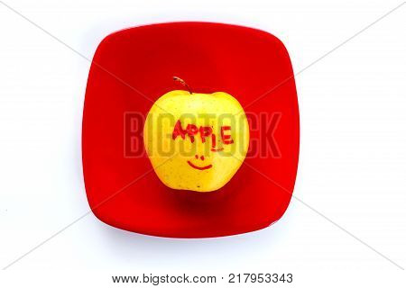 Yellow Ripe Apple