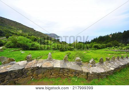 church of San Andres of teixido galicia  spain