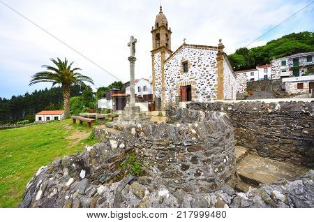 church of San Andrés de Teixido on the coast of death in galicia tells the lellenda that who does not live goes from dead