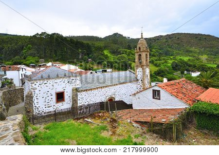 church of San Andres of teixido galicia  spain