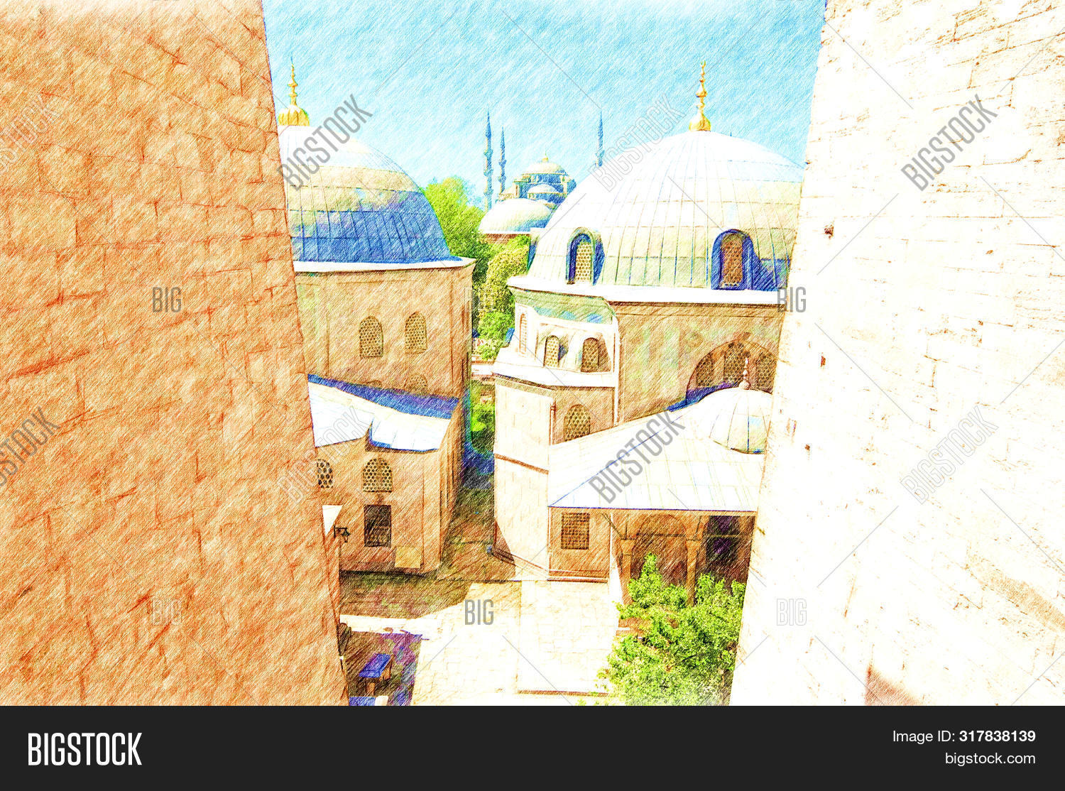 Istanbul Architecture Image Photo Free Trial Bigstock