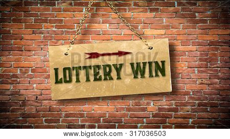 Street Sign To Lottery Win