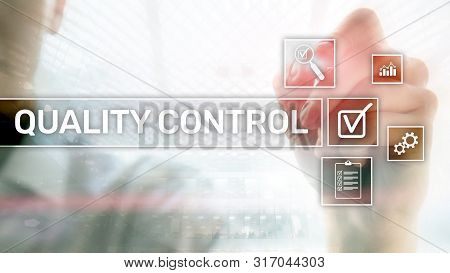 Quality Control And Assurance. Standardisation. Guarantee. Standards. Business And Technology Concep