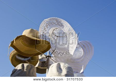 Estate cappelli Titfer protezione materiale naturale sole