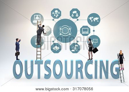 Concept of outsourcing in modern business