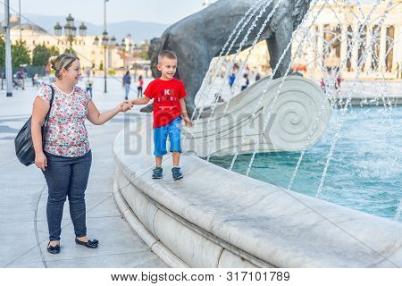 Skopje/north Macedonia-august 28 2018:
