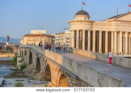 Skopje/north Macedonia-august 28 2018: