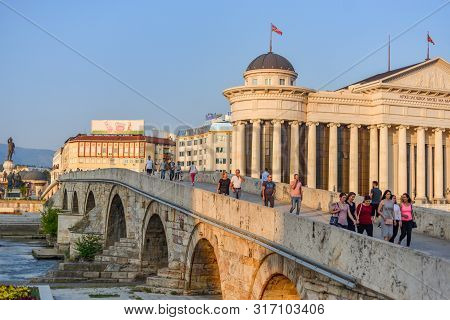 Skopje/north Macedonia-august 28 2018: