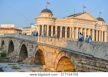 Skopje/north Macedonia-august 28 2018: