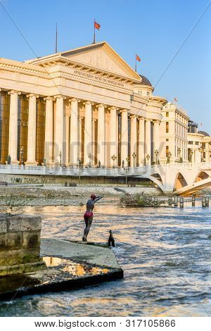 Skopje/north Macedonia-august 28 2018: