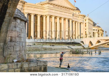 Skopje/north Macedonia-august 28 2018: