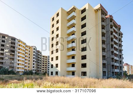 Unfinished A Multi Storey Residential A Complex