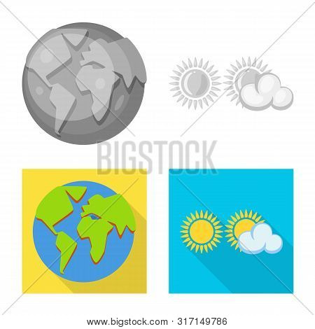 Vector Illustration Of Innovation And Technology Logo. Set Of Innovation And Nature Stock Vector Ill