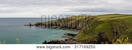 View Of The Scenery At The Lizard In Cornwall