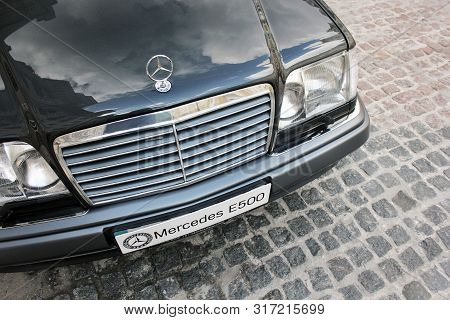 June 30, 2013 - Kyiv, Ua. Mercedes-benz W124 E500 Wolf