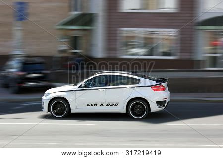 Kiev, Ukraine. June 10, 2017. Bmw X6 M Lumma Design Clr X 650 M