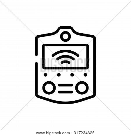 outline train icon from artificial intelligence collection