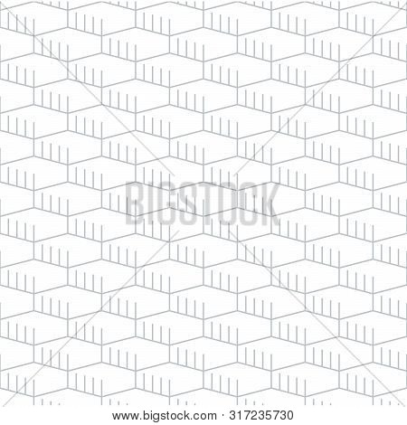 Linear Seamless Pattern, Thin Lines. Subtle Geometric Background