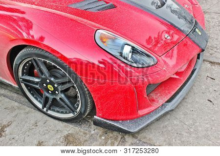 October 7, 2014, Kiev, Ukraine; Ferrari 599 Gtb Fiorano Stallone Mansory