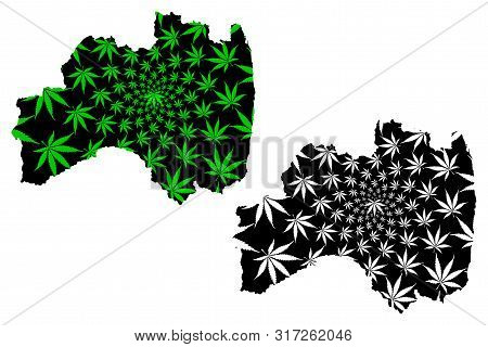 Fukushima Prefecture (administrative Divisions Of Japan, Prefectures Of Japan) Map Is Designed Canna